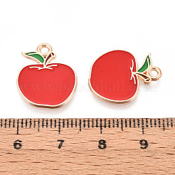 Fruit Alloy Enamel Pendants&nbsp;ENAM-T022-32A