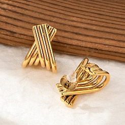 304 Stainless Steel Stud Earrings&nbsp;EJEW-M073-02G