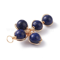 Natural Mixed Gemstone Pendants&nbsp;PALLOY-JF01168