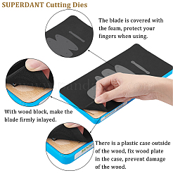 1Pc Wood Cutting Dies&nbsp;DIY-SD0001-89C-06