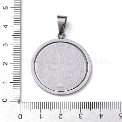 Non-Tarnish 304 Stainless Steel Pendants&nbsp;STAS-D097-10P
