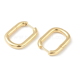 Brass Huggie Hoop Earrings&nbsp;EJEW-L234-027A-G