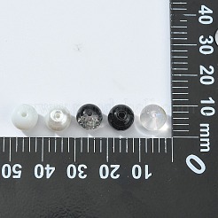 100Pcs Spray Painted Crackle Glass Beads&nbsp;GLAA-CJ0002-15