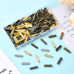 200Pcs 4 Colors Column Alloy Shoelace Buckle Connectors&nbsp;FIND-SP0004-68A