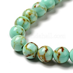 Synthetic Turquoise Beads Strands&nbsp;TURQ-H038-6mm-XXS10