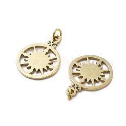 304 Stainless Steel Pendants&nbsp;STAS-D302-08G