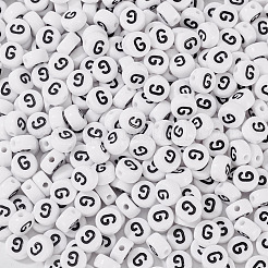 500Pcs Acrylic Beads&nbsp;SACR-TA0001-55G