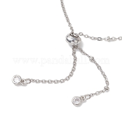 304 Stainless Steel Cable Chain Satellite Chain Slider Bracelet Making&nbsp;AJEW-JB01502-02