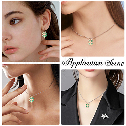 12Pcs Brass Micro Pave Cubic Zirconia Charms&nbsp;KK-BBC0027-44