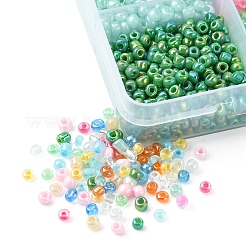 180G 15 Colors Glass Seed Beads&nbsp;SEED-FS0001-11