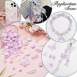 100G Plastic Pendants & Beads & Decoden Cabochons&nbsp;OHAR-SC0002-99A