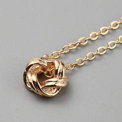 304 Stainless Steel Pendant Necklace for Women&nbsp;NJEW-WH0022-11A-G