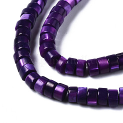 Natural Trochus Shell Beads Strands&nbsp;SHEL-S278-027