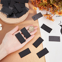 PU Leather Sewing Labels&nbsp;FIND-WH0126-477A-01