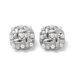 304 Stainless Steel knit Stud Earrings&nbsp;EJEW-B108-08P