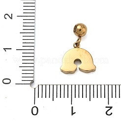 304 Stainless Steel Pendants&nbsp;STAS-K323-01H-G