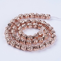 Electroplate Non-magnetic Synthetic Hematite Beads Strands&nbsp;G-K250-01A