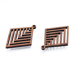 Natural Walnut Wood Pendants&nbsp;X-WOOD-N011-011