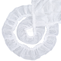 10 Yards Polyester Lace Ribbon&nbsp;OCOR-GF0006-25B