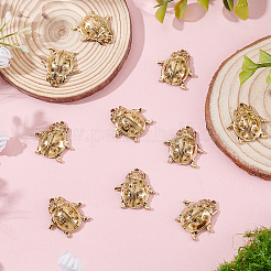 10Pcs 304 Stainless Steel Pendant Rhinestone Settings&nbsp;STAS-BBC0009-28