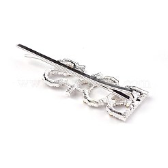 Alloy Rhinestone Hair Bobby Pins&nbsp;PHAR-WH0005-A08