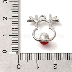 Christmas Theme Alloy Enamel Pendants&nbsp;ENAM-B025-01C-01P