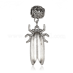 Alloy Enamel European Dangle Pendants&nbsp;PALLOY-J700-02AS