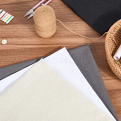 4Pcs 4 Colors Linen Fabric&nbsp;DIY-CY0001-05B