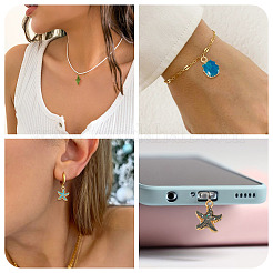 13Pcs Alloy Enamel Pendants&nbsp;ENAM-TADJ0001-02