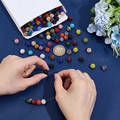 Pave Disco Ball Beads&nbsp;RB-PH0008-21