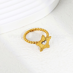 304 Stainless Steel Finger Rings for Women&nbsp;WG247F9-02