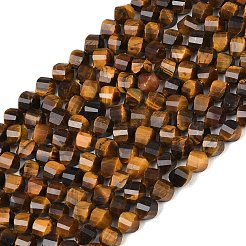Natural Tiger Eye Beads Strands&nbsp;G-P611-C24-01