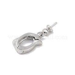 Brass Peg Bails Pin Pendants&nbsp;KK-Q030-11P