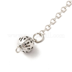 Rack Plating Brass Dowsing Pendulum Big Pendants&nbsp;KK-H444-02