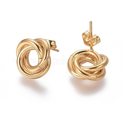 304 Stainless Steel Stud Earrings&nbsp;EJEW-L241-02A