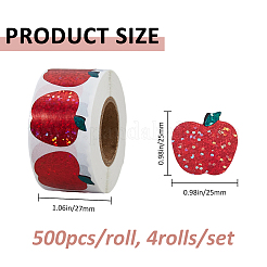 4Rolls Coated Paper Self-adhesive Stickers Roll&nbsp;STIC-FH0001-27A