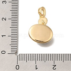Brass Pendants&nbsp;KK-K388-35G