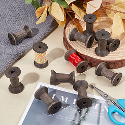20Pcs Wooden Bobbins&nbsp;SENE-UN0001-02B