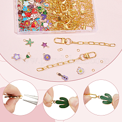 DIY Pendants Decoration Making Kits&nbsp;HJEW-BM0001-34
