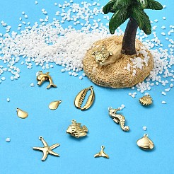 10Pcs 10 Styles 304 Stainless Steel Pendants&nbsp;STAS-YW0003-11