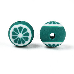 Fruits Theme Handmade Polymer Clay Beads&nbsp;CLAY-T022-04H