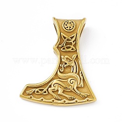Ion Plating(IP) 304 Stainless Steel Manual Polishing Pendants&nbsp;STAS-J039-14AG
