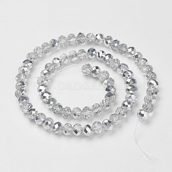 Electroplate Glass Bead Strands&nbsp;GR10MMY-07S