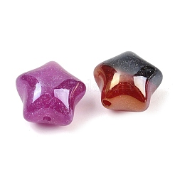 Two Tone Luminous Opaque Resin Beads&nbsp;RE-CBAC4C7-23