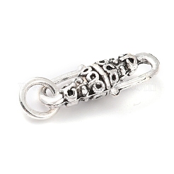 Tibetan Style Alloy S-Hook Clasps&nbsp;PALLOY-P224-25AS