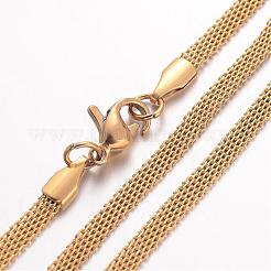 Ion Plating(IP) 304 Stainless Steel Necklace&nbsp;MAK-K004-04G