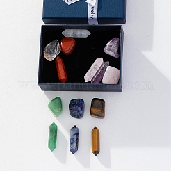 7Pcs Natural Gemstone Healing Ornament&nbsp;PW-WG63672-01