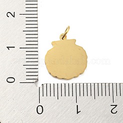 304 Stainless Steel Charms&nbsp;STAS-P333-11G