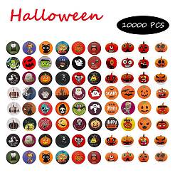 20 Rolls 20 Style Halloween Theme Self Adhesive Paper Stickers&nbsp;DIY-SZ0003-31