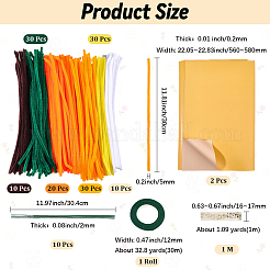 DIY Sunflower Twist Stick Making Kits&nbsp;AJEW-SC0032-03
